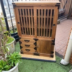 取引き中止ー和風レトロ棚
