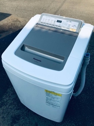 ②ET2252番⭐️ 8.0kg⭐️ Panasonic電気洗濯乾燥機⭐️2017年式