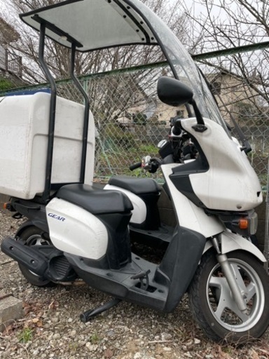 ヤマハgearギア50ルーフ仕様実働車パーキングスタンドUA06J 4st整備・カスタム可能