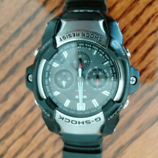 カシオG-SHOCK　GIEZ GS-1400B-1AJFバンド：ソフトウレタン製本体(金属部分)：ステンレス製電波ソーラー