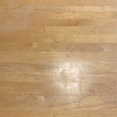 【中古】折りたたみローテーブル　天然木　ニトリの画像