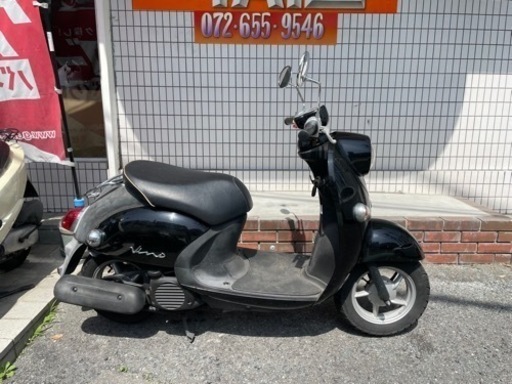 ★6万円　ビーノ　走行距離少ない！セル1 実働車★ヤマハVINO SA26J 原付　スクーター