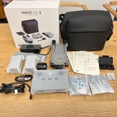 [美品]DJI MAVIC AIR 2 FLY MORE コンボ　純正品プロペラカード未使用の画像