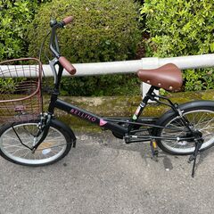 美品‼早い者勝ち！　自転車　20インチ　ベリーノ　鍵付き【リサイクルショップどりーむ鹿大前店】