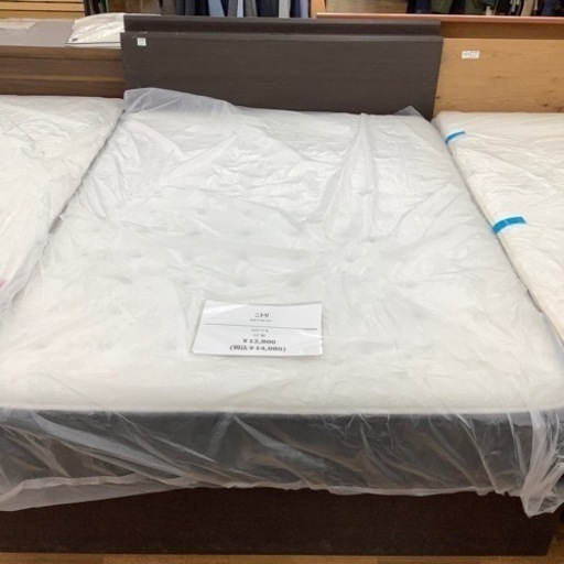 ニトリ セミダブルベッド ダークブラウン カイト