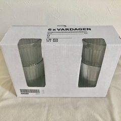 IKEA グラスコップ 6個セット【良品】の画像