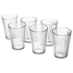 IKEA グラスコップ 6個セット【良品】