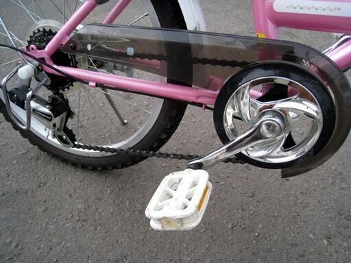 ☆ 子供用自転車 20インチ 6段変速 PECHE 白×ピンク 子ども用自転車 ジュニアサイクル ホワイト×ピンク 札幌 東区 北20