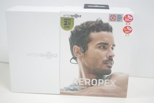 美品！Aeropex/AS800/ワイヤレスヘッドホン/Cosmic Black