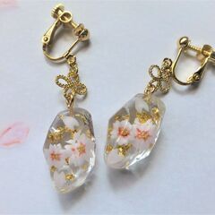 レジン細工でアクセサリーを作ろう！の画像