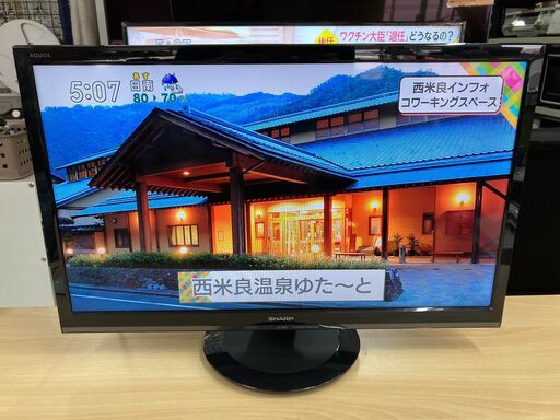新生活応援SALE　　シャープ　アクオス　24型テレビ　2018年製　　リサイクルショップ宮崎屋住吉店2.3.30　ｙ