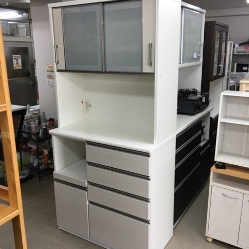 取引場所　南観音　K 2203-728 ニトリ製品　ダイニングボード　キッチンボード　白