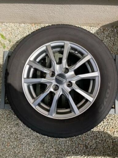 値下げしました！14インチ　夏タイヤホイール4本セット　中古品　トヨタサクシードに使用