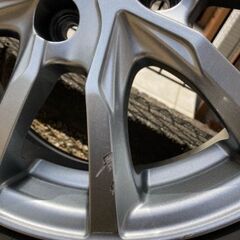 値下げしました！14インチ　夏タイヤホイール4本セット　中古品　トヨタサクシードに使用の画像