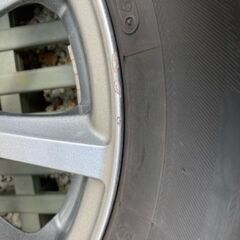 値下げしました！14インチ　夏タイヤホイール4本セット　中古品　トヨタサクシードに使用の画像