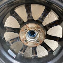 値下げしました！14インチ　夏タイヤホイール4本セット　中古品　トヨタサクシードに使用の画像