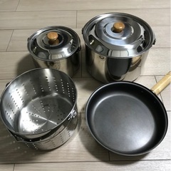 キャンプ　クッカー セット