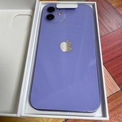 iPhone12 128GB パープル SIMフリー ☆iPhone12 128GB 6.1インチ パープル SIMフリー