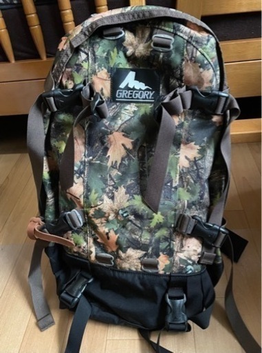 10％割引中　希少！グレゴリー　旧ロゴ　デイバック　リュックサック　コットンウッドカモ