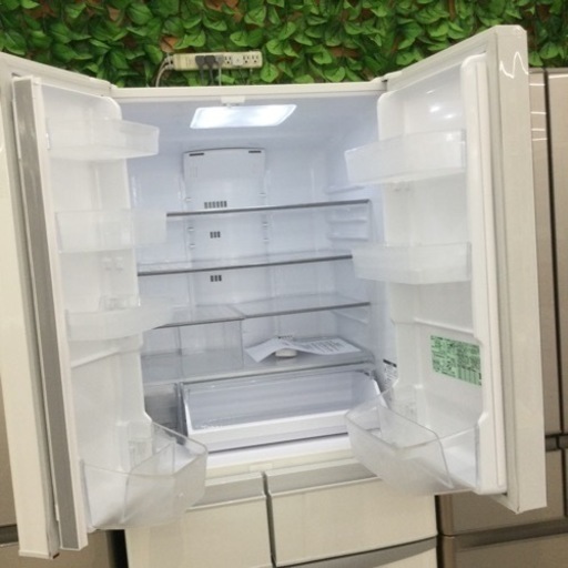 3/30 【✨うるおい野菜室で新鮮野菜❗️✨】定価129,800円 HITACHI 日立 475L冷蔵庫 R-F48M3 2019年