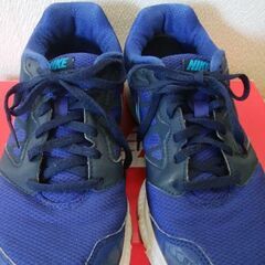 ナイキ　NIKE　25.5㎝　青　ブルー系