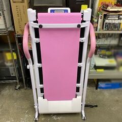 MRG Newコンパクト電動ルームランナー runner-fit002 ランニングマシーン 電動ウォーカーB MAX時速10km 折り畳み式 トレーニング 運動不足解消 ピンク色  ☆ PayPay(ペイペイ)決済可能 ☆ 札幌市 白石区 東札幌 アウトレットモノハウス白石店