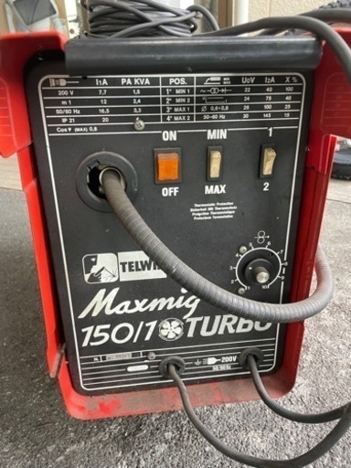 半自動溶接機 ボンベ付き