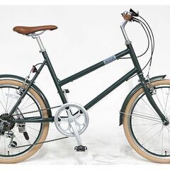 新車　ミニベロ　20インチ　税別￥25.800-　外装６段　ルーツ　乗り降りしやすいスタッカード仕様の画像