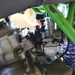 引取限定　カワサキ　KX80　ラージホイール　大人仕様の画像