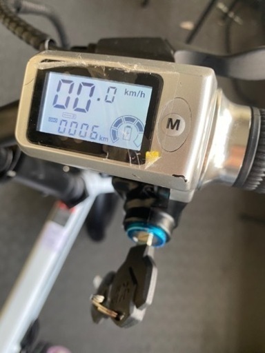 モペット自転車　フル電動自転車　アクセル付き(取引可能)