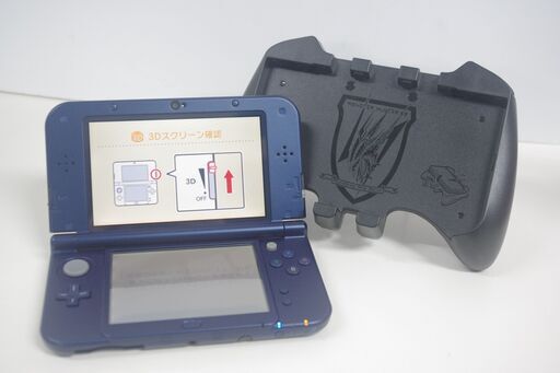 new Nintendo 3DS LL/モンスターハンターハンティングギア付き！