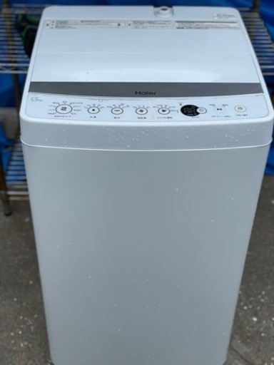 送料・設置込み　洗濯機　5.5kg Haier 2017年
