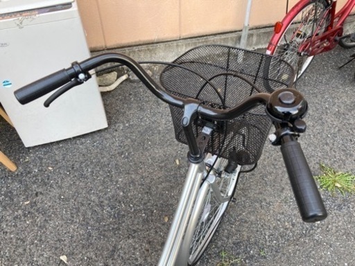 【4/9確約済み】【?使用期間1ヶ月の美品です✨】26インチ 自転車 鍵2本