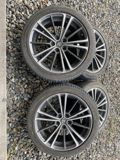 トヨタ86 (ZN6)前期 純正アルミホイール 17インチ 7.0j ＋48 PCD100 5穴中古