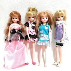 ◆当時物◆ タカラトミー リカちゃん人形 着せ替え人形 ドール 洋服 小物 コレクション まとめ　レトロの画像
