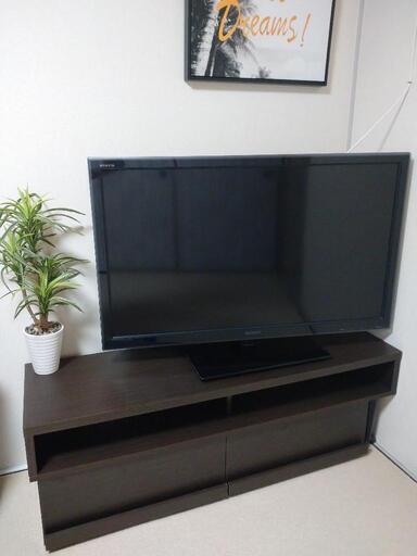 テレビとテレビボードセット