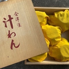 未使用品！汁椀５個セット
