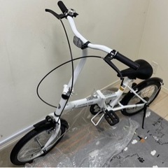 【引き取り限定】キャプテンスタッグ　折りたたみ自転車