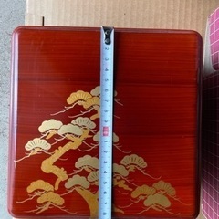 重箱 小物入れ 文書箱 書物入れ 和柄 昭和 レトロ セットの画像