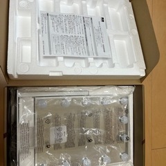 未使用★JENICA　LEDライト付き　メイクアップミラー　女優ミラー　JC-MM01-WH　ホワイト　の画像