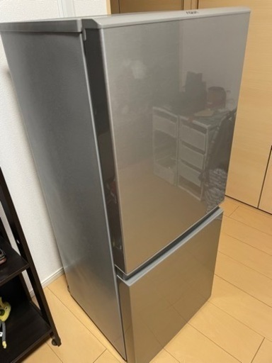 【2019年製】冷蔵庫  AQUA  AQR-13J（S）【126L】