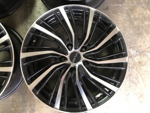 18インチ中古ホイール シュティッヒ エクスプローラー4 7.5-18 +48 5H114.3 BMP 4本ホイールセット