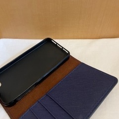 値下げ【新品未使用】iPhone スマホケース SE 5S サフィアーノレザーの画像