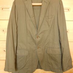 ユニクロ UNIQLO メンズ テーラードジャケット カーキー ...