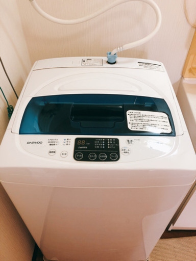 全自動洗濯機 6kg Daewoo