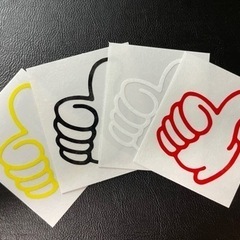 カッティングステッカー【グッと】