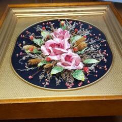 【お値下げ】ドライフラワーアレンジメント 造花 額の画像