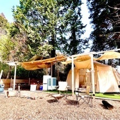 アットホームな職場で楽しく働く。自然のグランピング施設の清掃など管理人の手伝いスタッフの画像