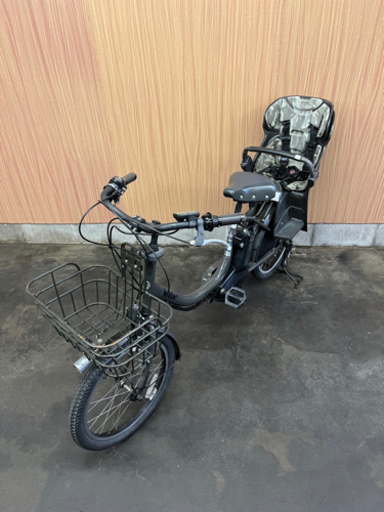 ③6034子供乗せ電動アシスト自転車ブリヂストン20インチ良好バッテリー