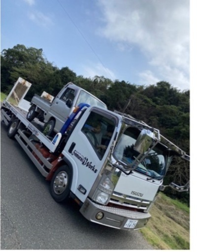 デコトラ　ミラーとミラーステー　